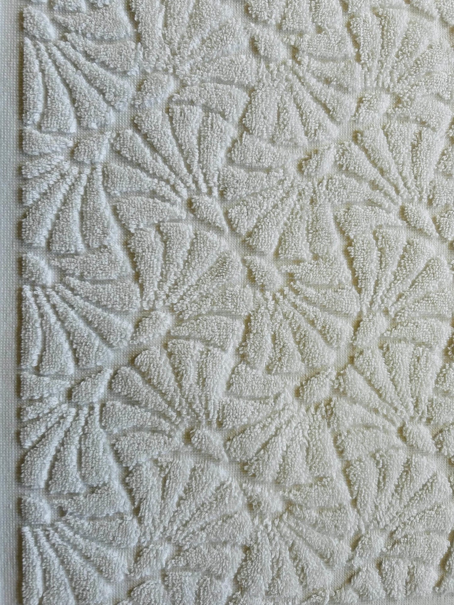 50x70 Cm Jakarlı Deniz Desen Pamuklu Banyo Paspası