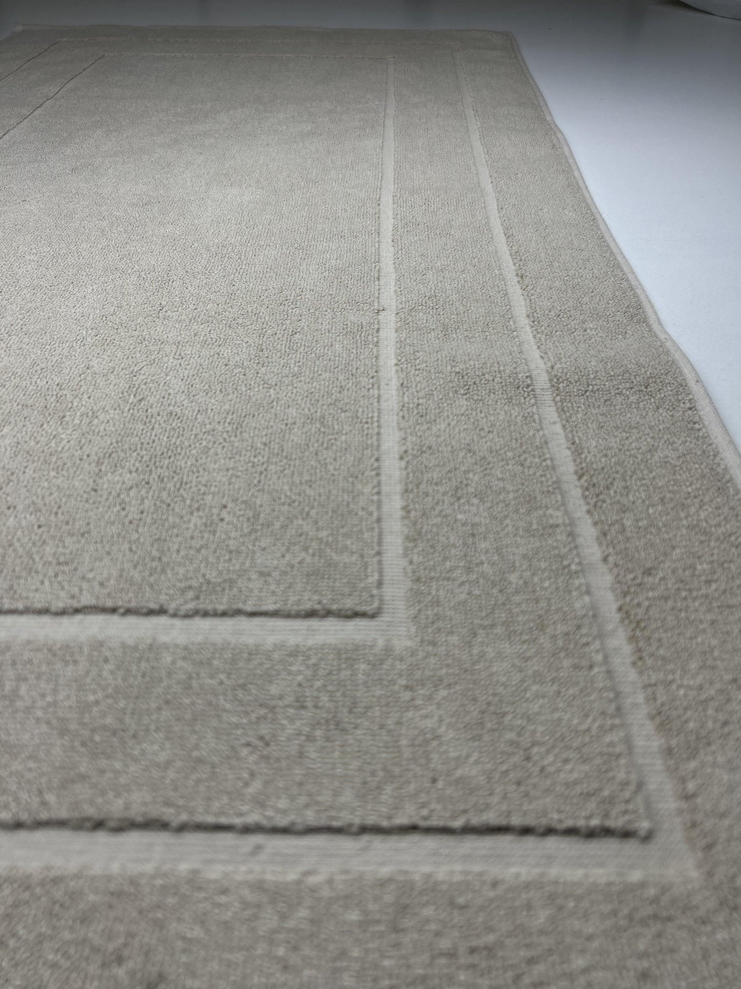 Çerçeve Desen Havlu Banyo Paspası 50x90 Cm