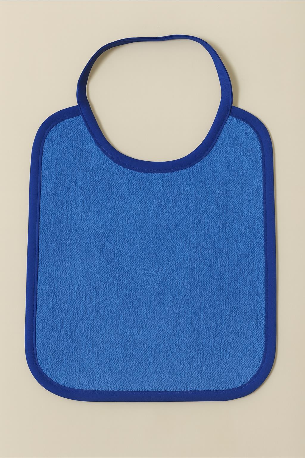 CottonVerse 2'li Bebek Mama Önlüğü – %100 Pamuk Havlu 25x30 cm Mavi - Ender Home