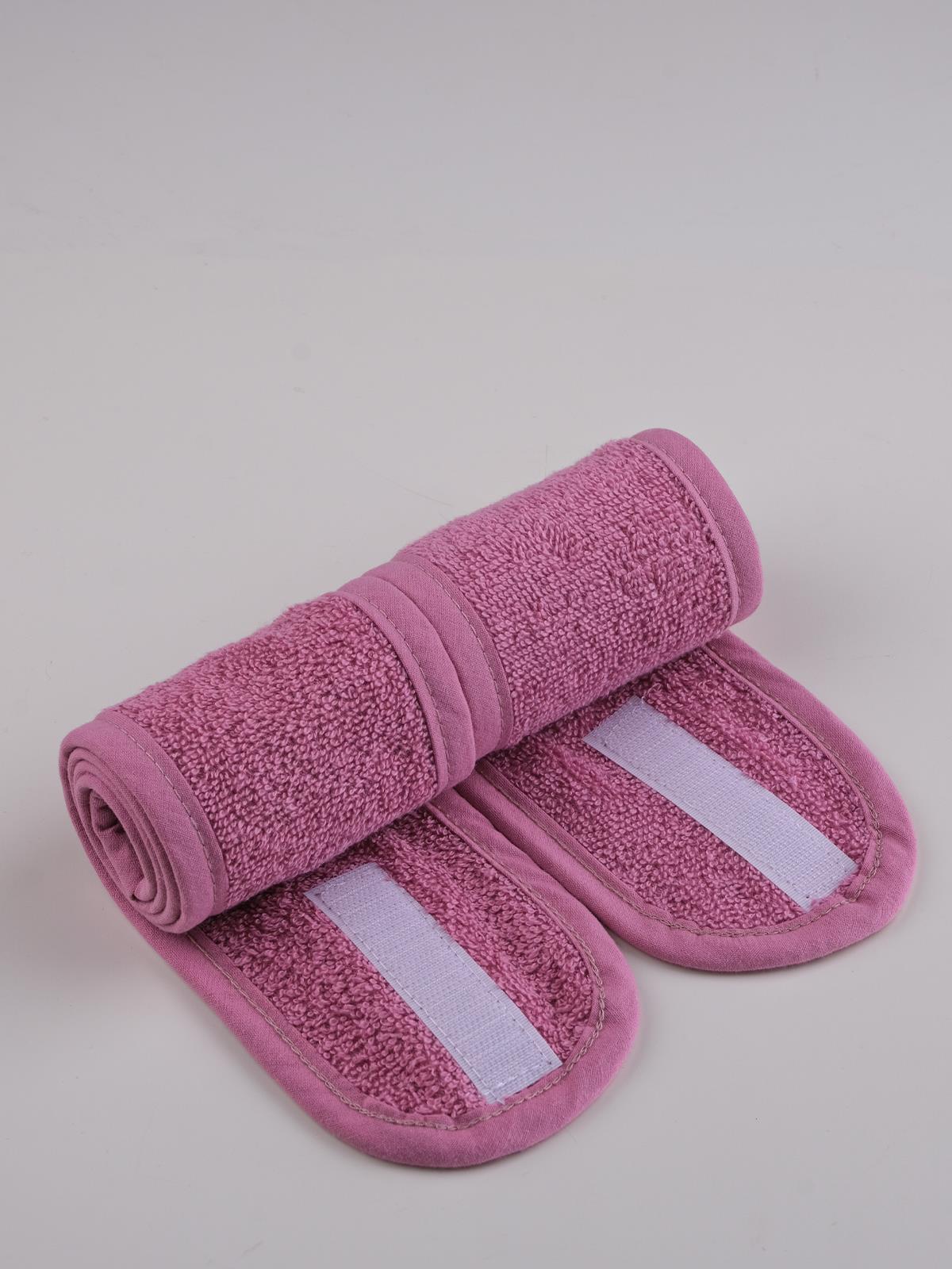CottonVerse 2'li Havlu Saç Bandı – %100 Pamuk ve Süper Emici Pembe - Ender Home