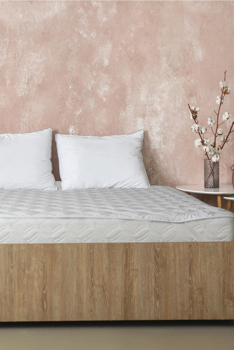 CottonVerse Pampes Kapitoneli Fitted Alez – Sıvı Geçirmez - Ender Home