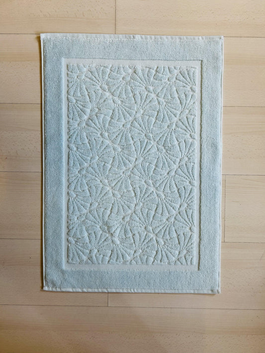 Deniz Kabuğu Desen Havlu Banyo Paspası 50x70 cm
