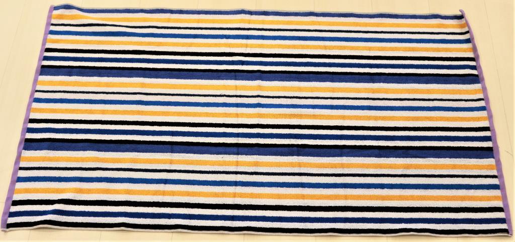 Aura Wave Banyo Ve Plaj Havlusu – %100 Pamuk, 70x140 Mor - Ender Home