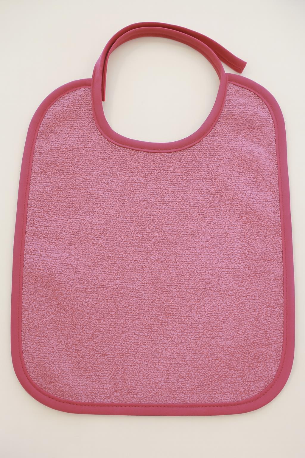 CottonVerse 2'li Bebek Mama Önlüğü – %100 Pamuk Havlu 25x30 cm Pembe - Ender Home