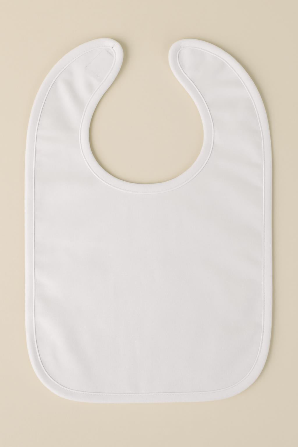 CottonVerse 2'li Bebek Mama Önlüğü – Sıvı Geçirmez %100 Pamuk Havlu 25x40 cm Beyaz - Ender Home