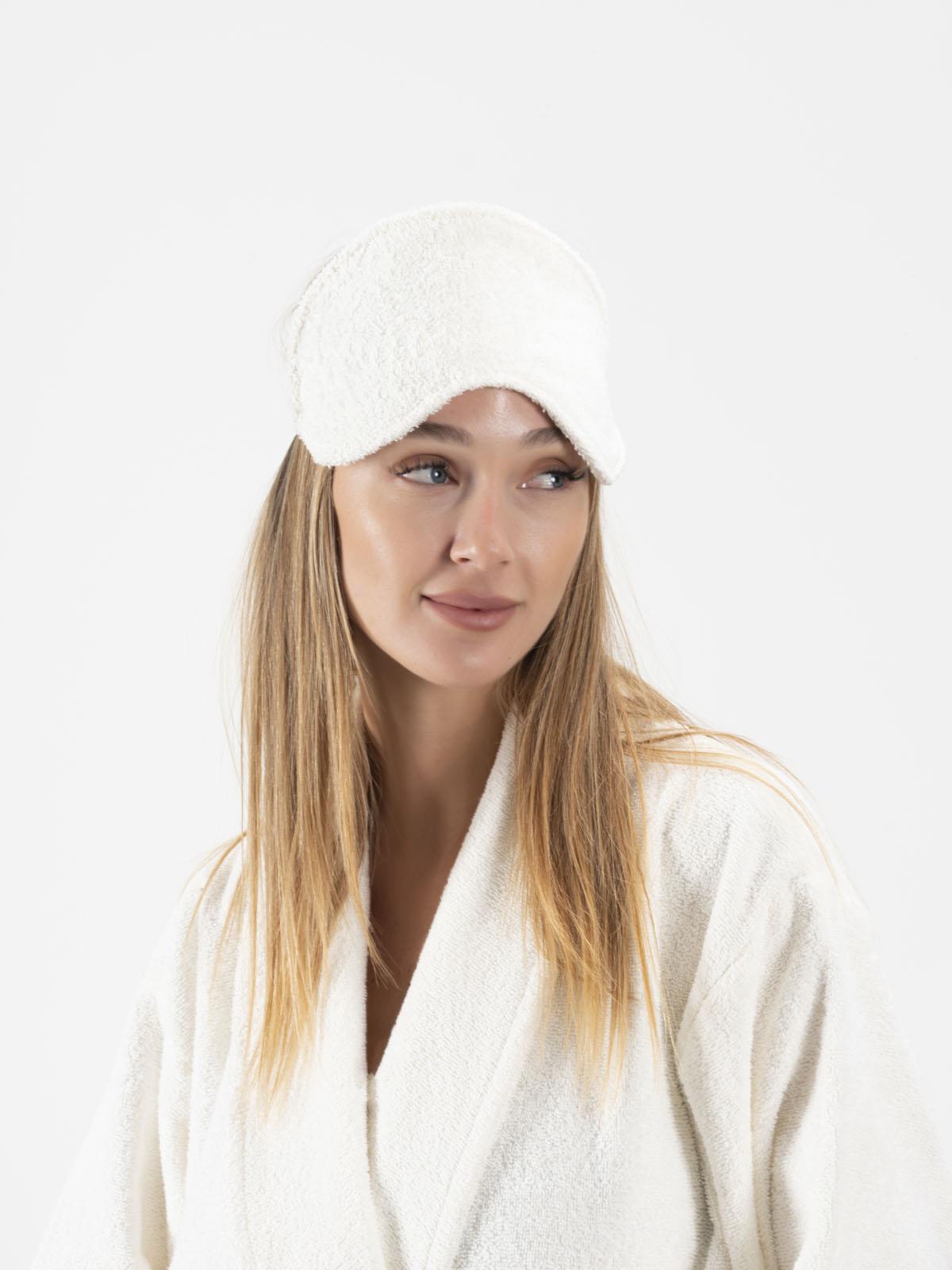 CottonVerse 2'li Havlu Göz Bandı – %100 Pamuk ve Süper Emici Ekru - Ender Home