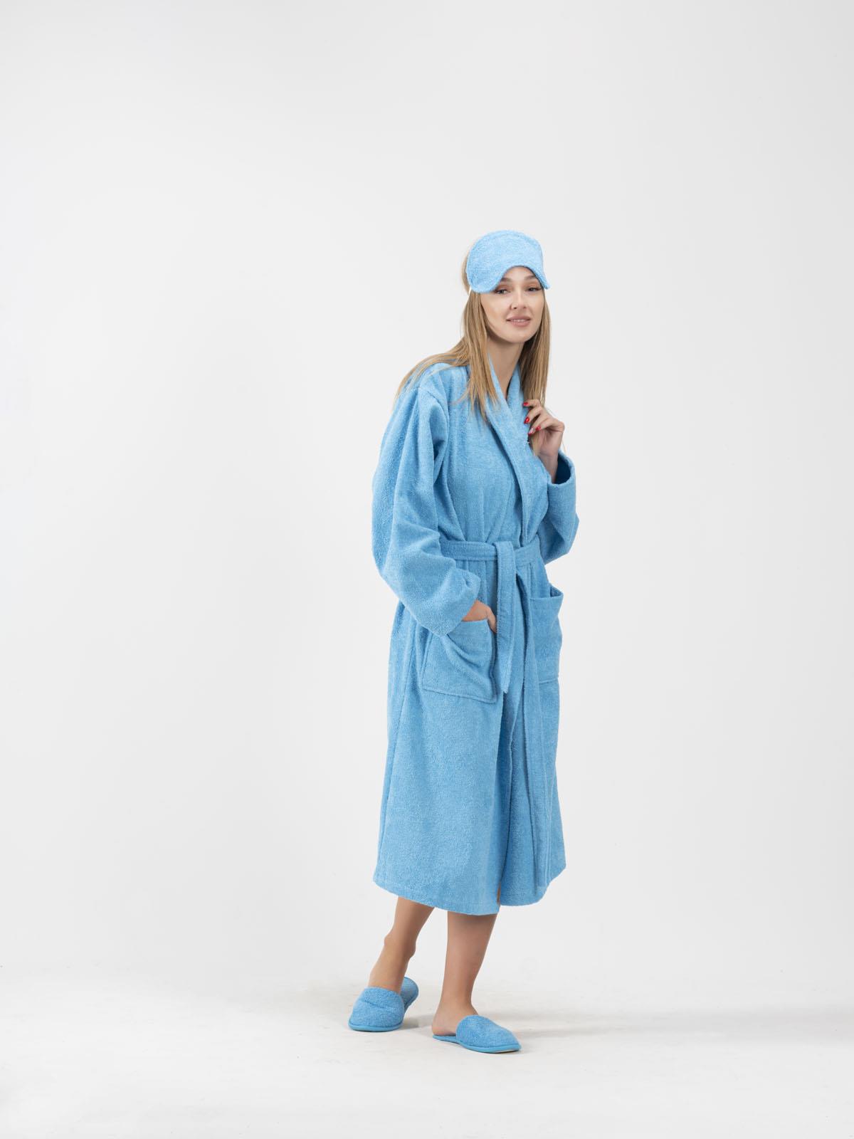 CottonVerse 2'li Havlu Göz Bandı – %100 Pamuk ve Süper Emici Mavi - Ender Home