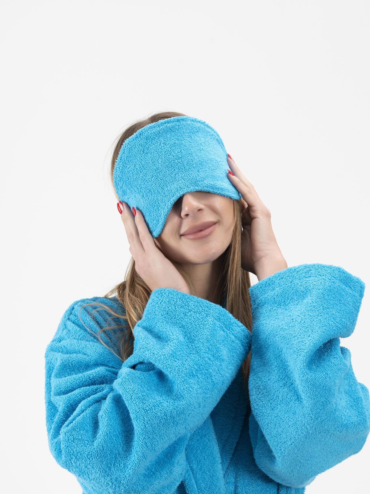 CottonVerse 2'li Havlu Göz Bandı – %100 Pamuk ve Süper Emici Turkuaz - Ender Home