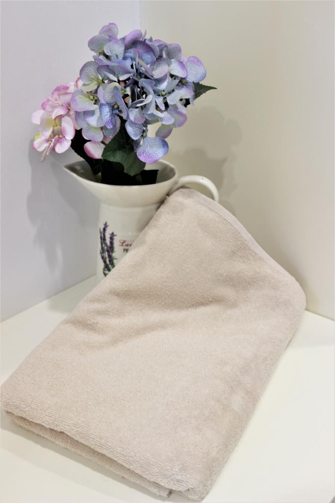 CottonVerse 75x150 cm %100 Pamuk Banyo Havlusu Bej - Ender Home