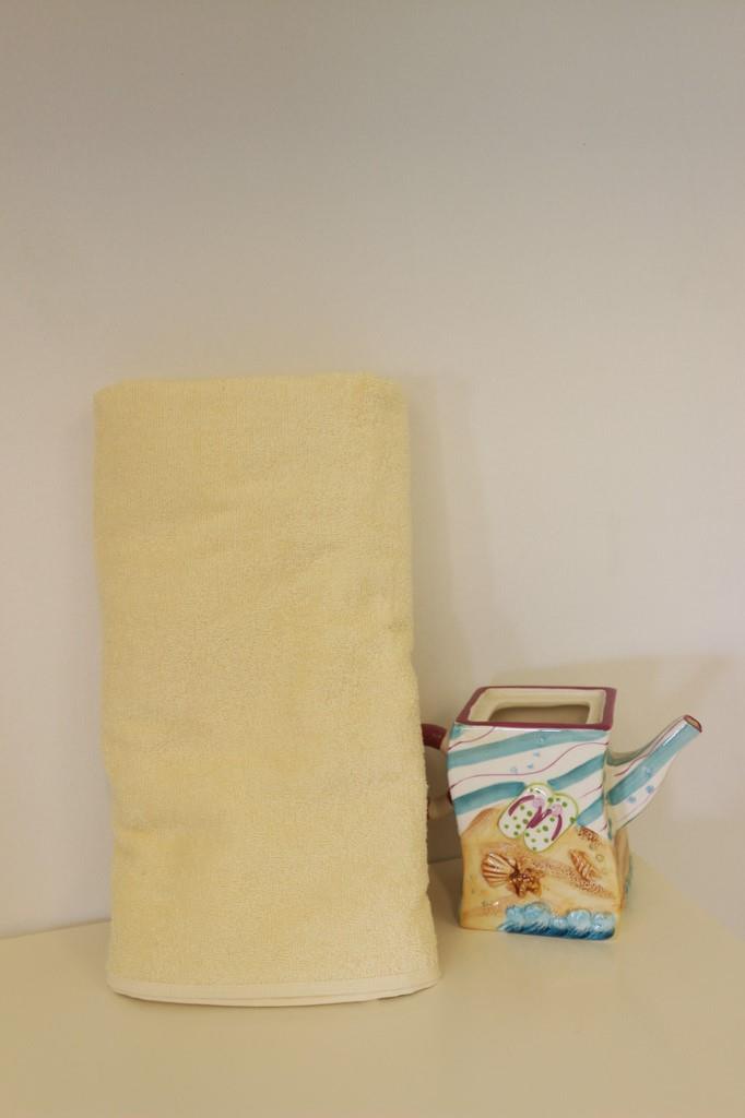 CottonVerse 75x150 cm %100 Pamuk Banyo Havlusu Krem - Ender Home