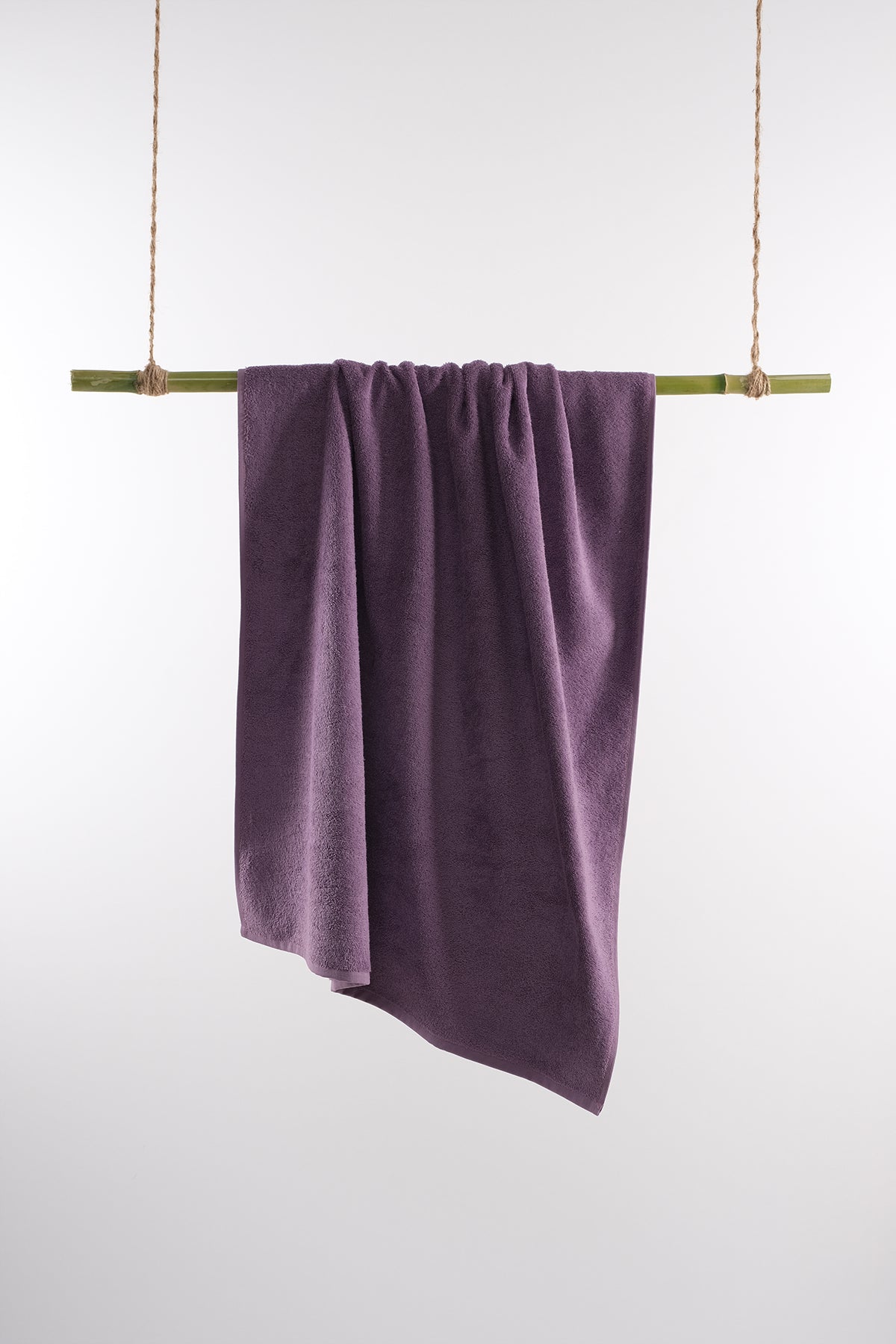 CottonVerse Kurulama Havlusu – %100 Pamuk, 70x140 Lila - Ender Home