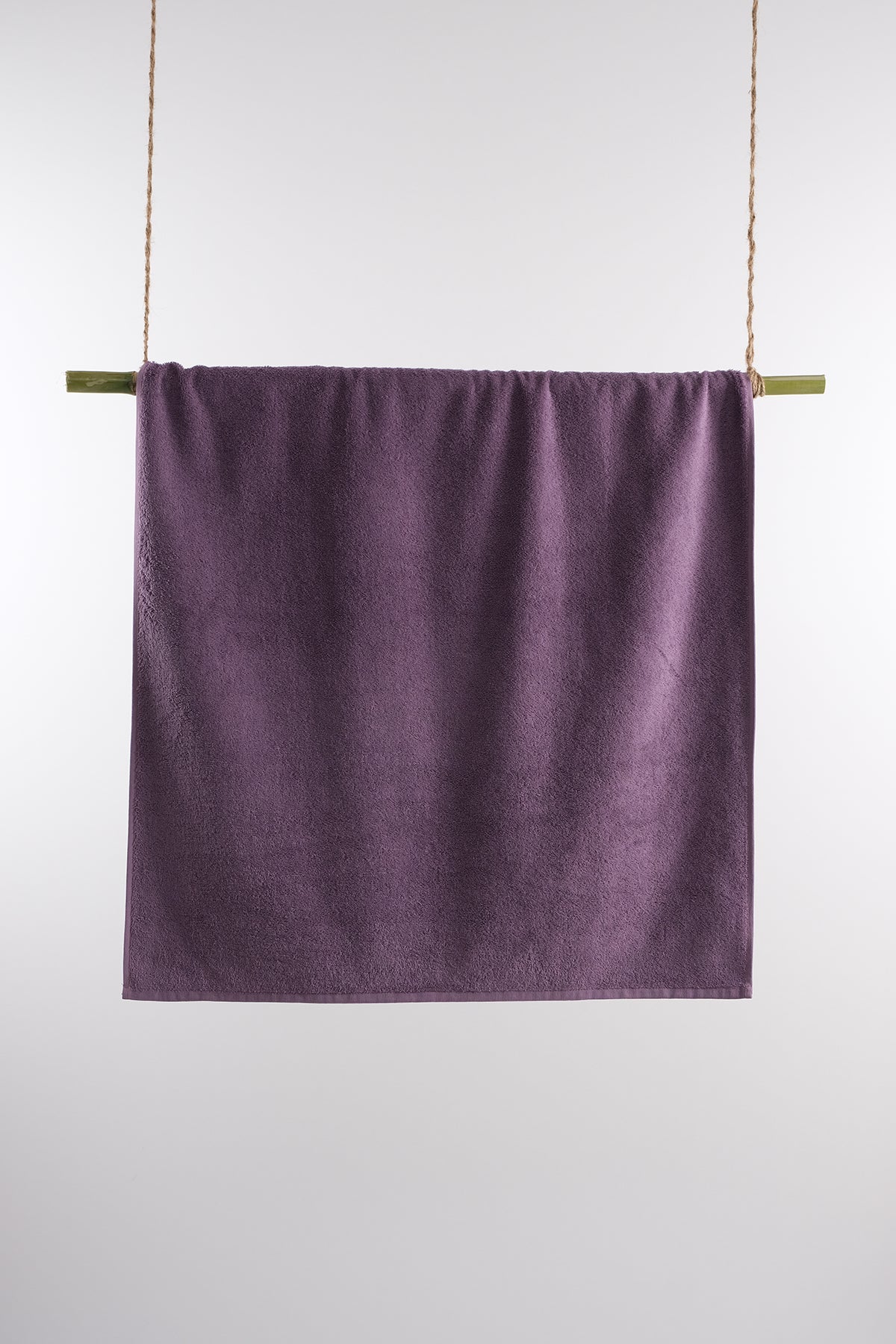 CottonVerse Kurulama Havlusu – %100 Pamuk, 70x140 Lila - Ender Home
