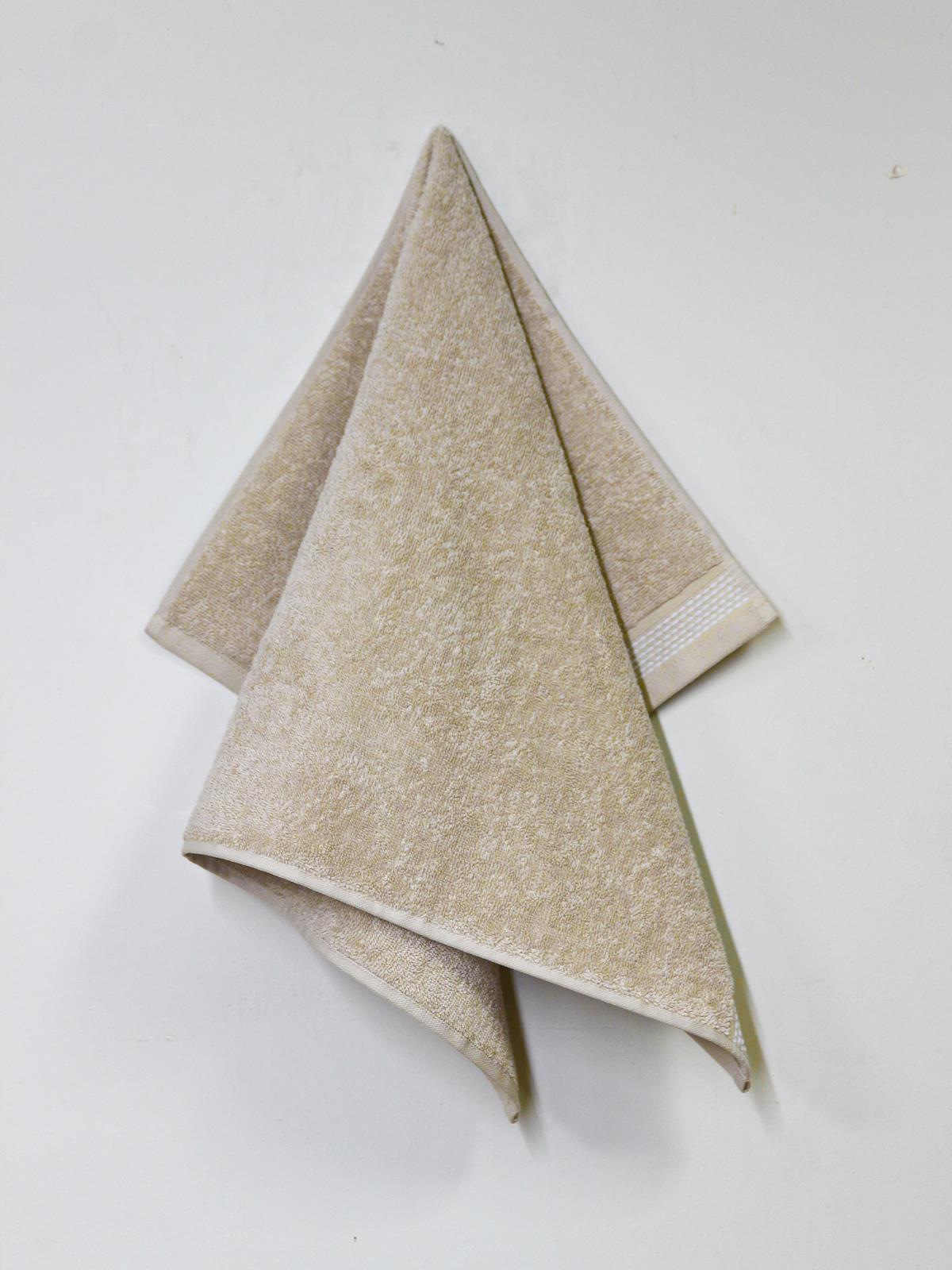 CottonVerse Terra Yüz havlusu 50x70 cm Bej - Ender Home