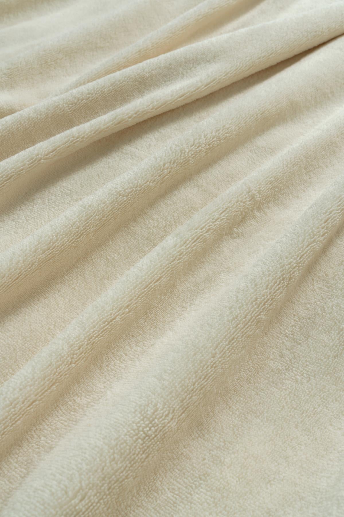 DreamSoft Kadife TV & Koltuk Şalı Tek Kişilik – 100x150 Cm Krem - Ender Home