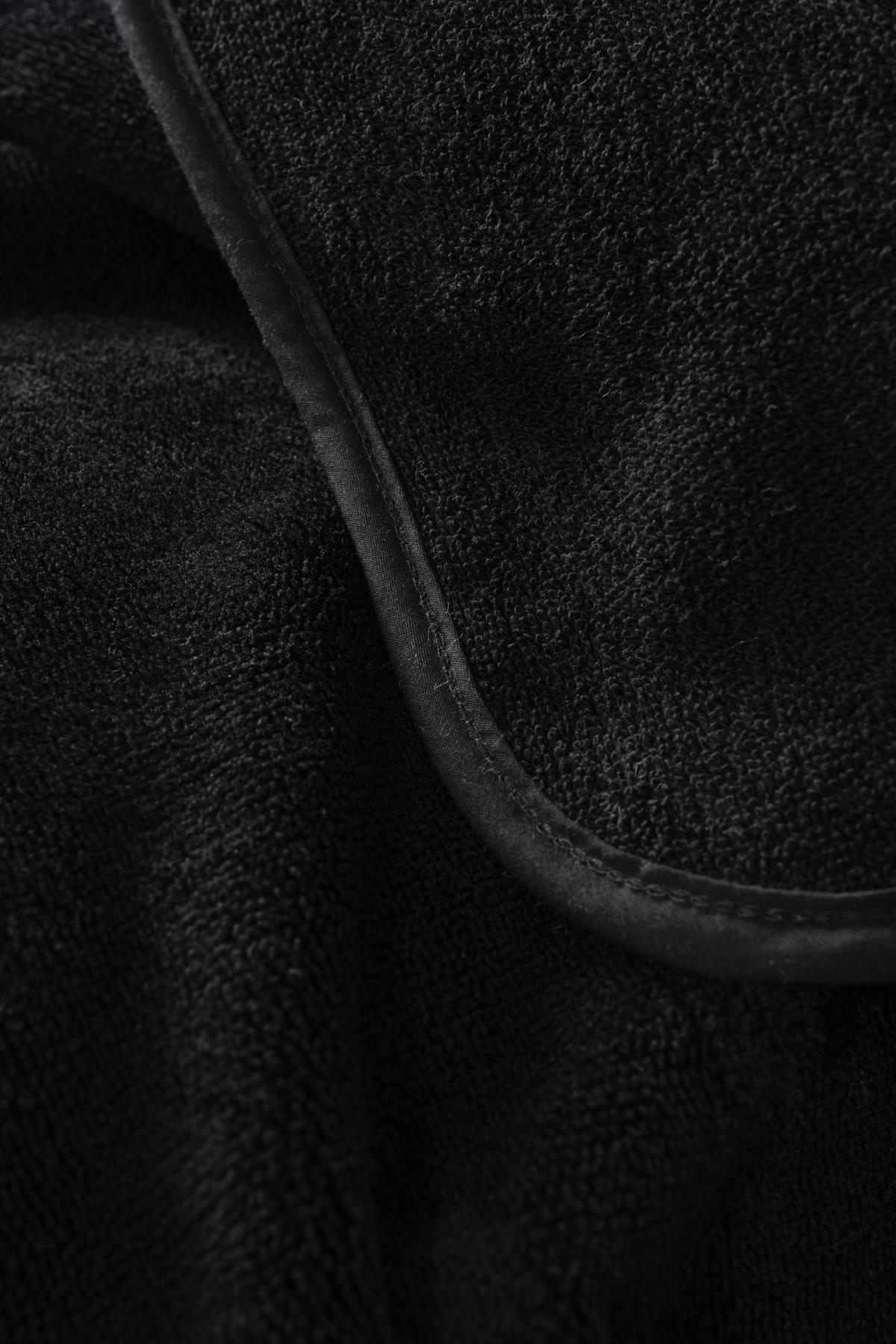 DreamSoft Kadife TV & Koltuk Şalı Tek Kişilik – 100x150 Cm Siyah - Ender Home