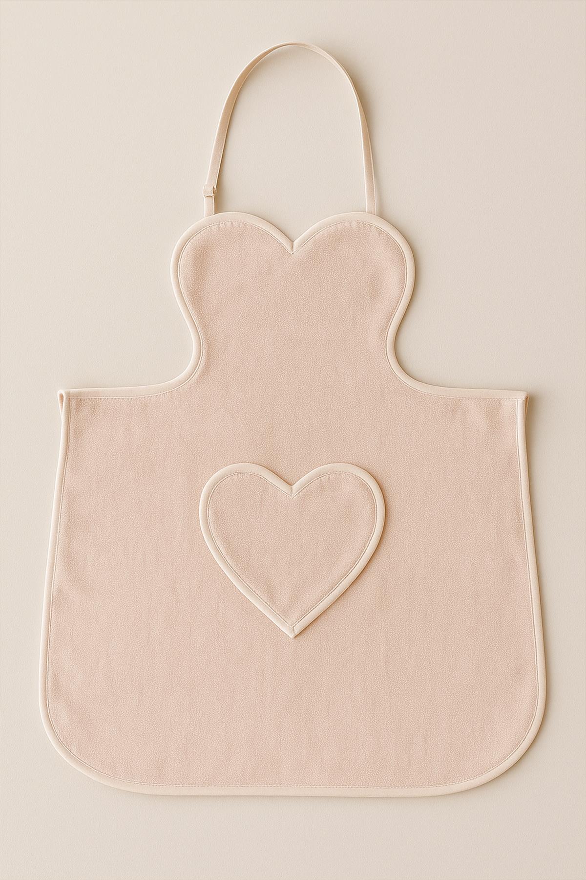 DreamSoft Mutfak Önlüğü – Kadife Krem - Ender Home