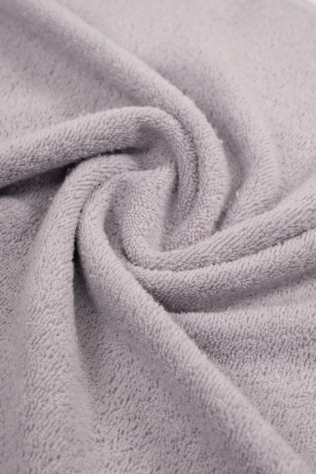 Floss El & Yüz Havlusu – %100 Pamuk, 50x85 Açık Gri - Ender Home