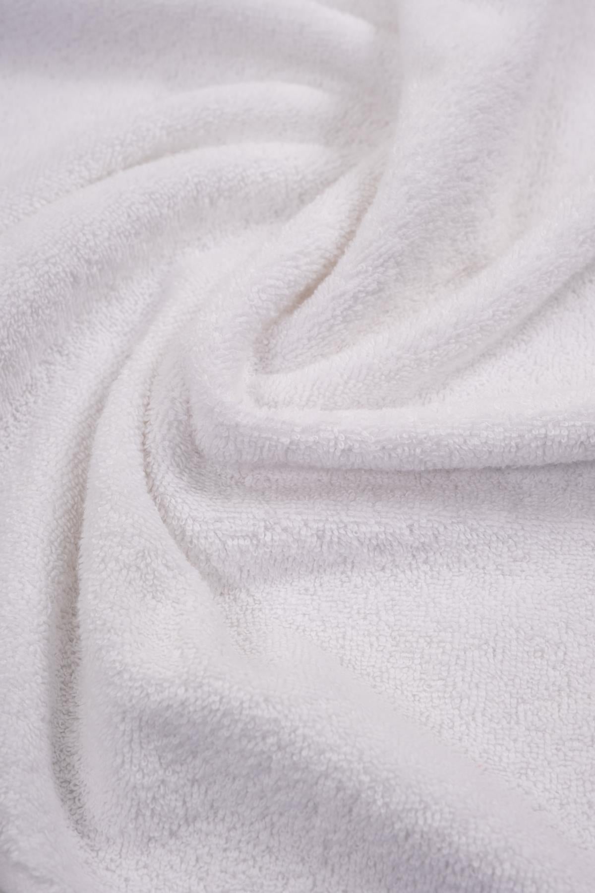 Floss El & Yüz Havlusu – %100 Pamuk, 50x85 Beyaz - Ender Home