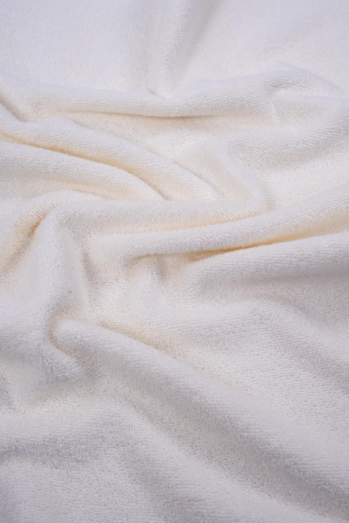 Floss El & Yüz Havlusu – %100 Pamuk, 50x85 Ekru - Ender Home