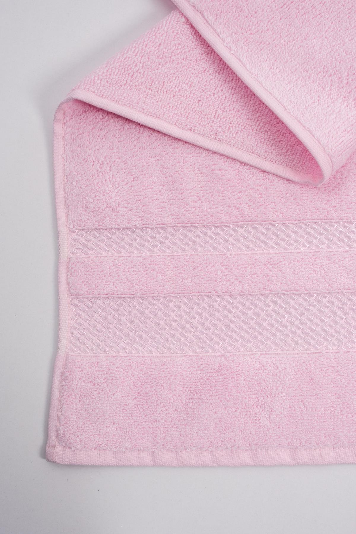 Floss El & Yüz Havlusu – %100 Pamuk, 50x85 Pembe - Ender Home