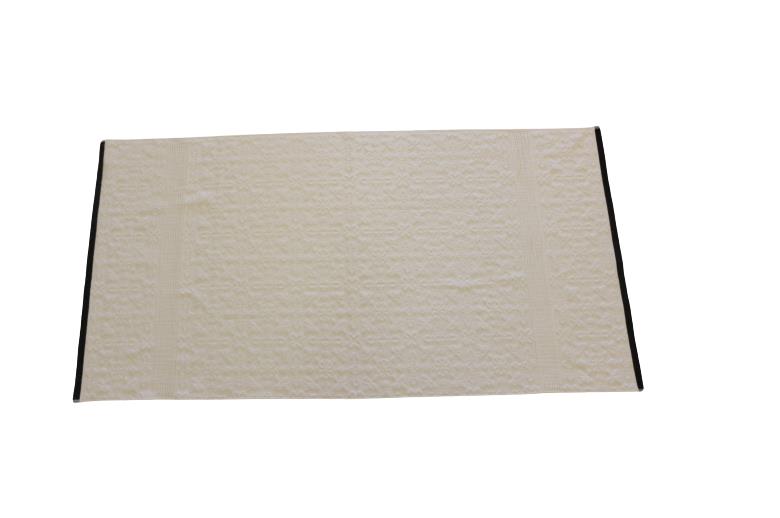 Flower Kurulama Havlusu – %100 Pamuk, 70x140 Siyah - Ender Home