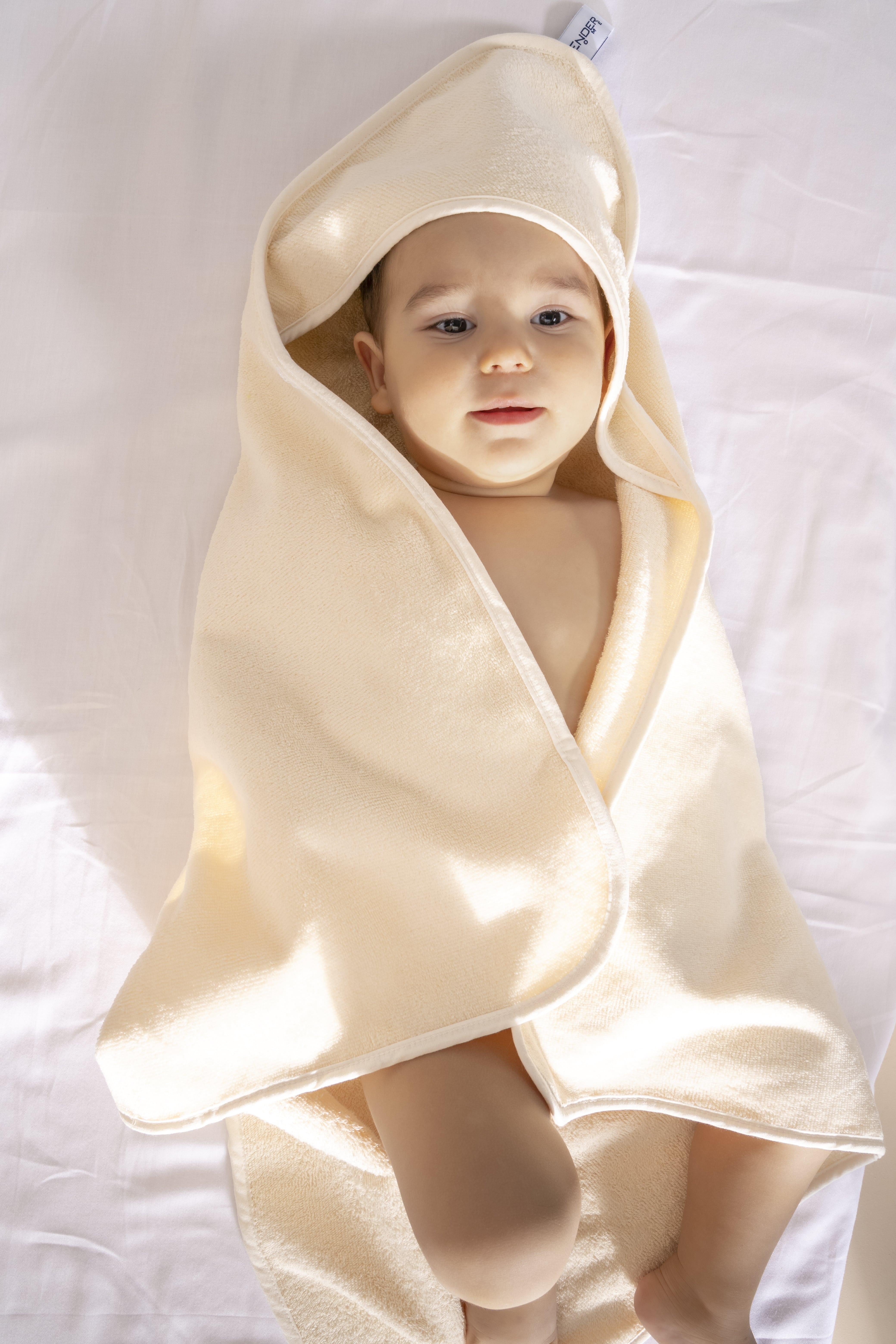 DreamSoft Kapüşonlu Yeni Doğan Hipoalerjenik Havlu Kundak - Ender Home