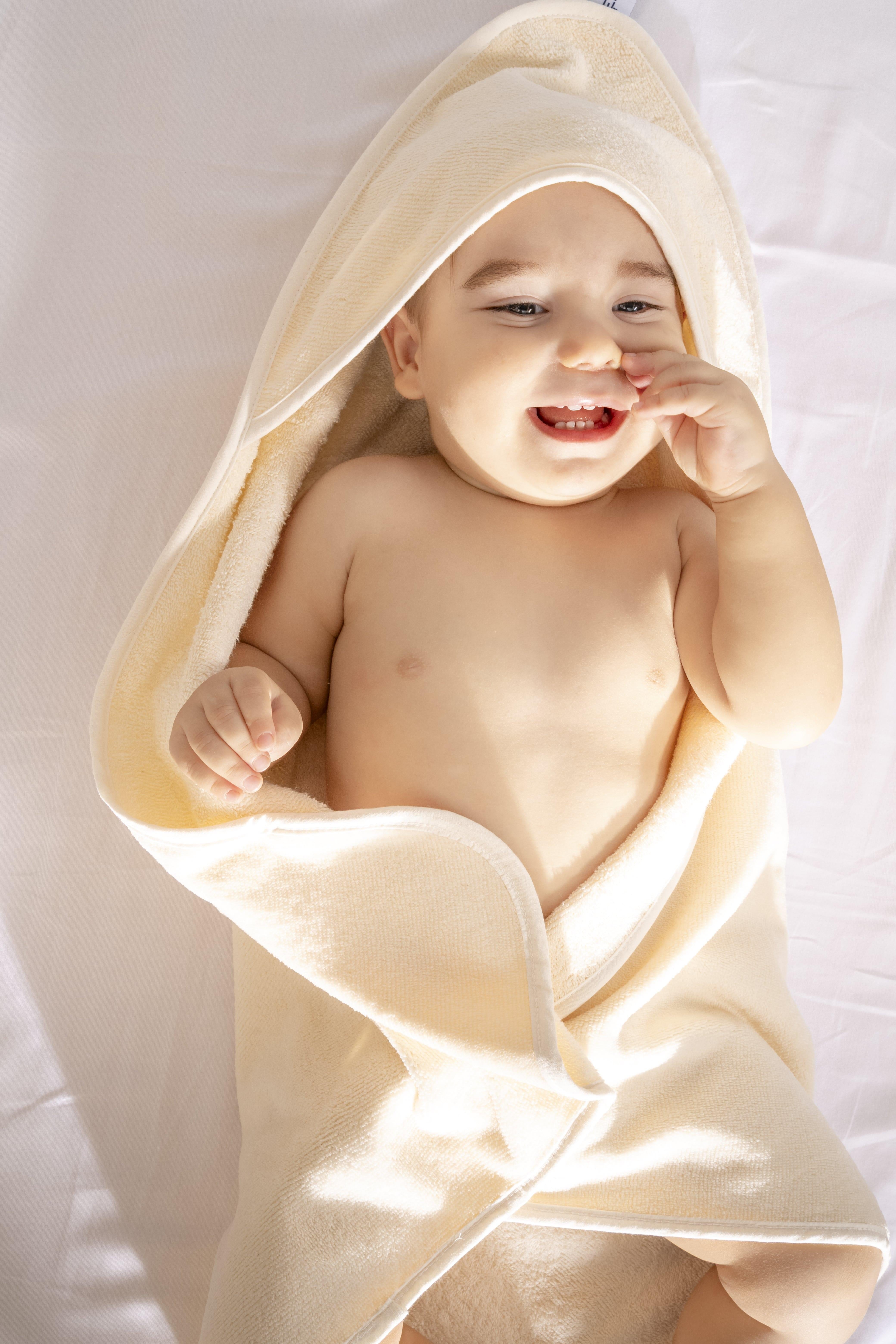 DreamSoft Kapüşonlu Yeni Doğan Hipoalerjenik Havlu Kundak - Ender Home