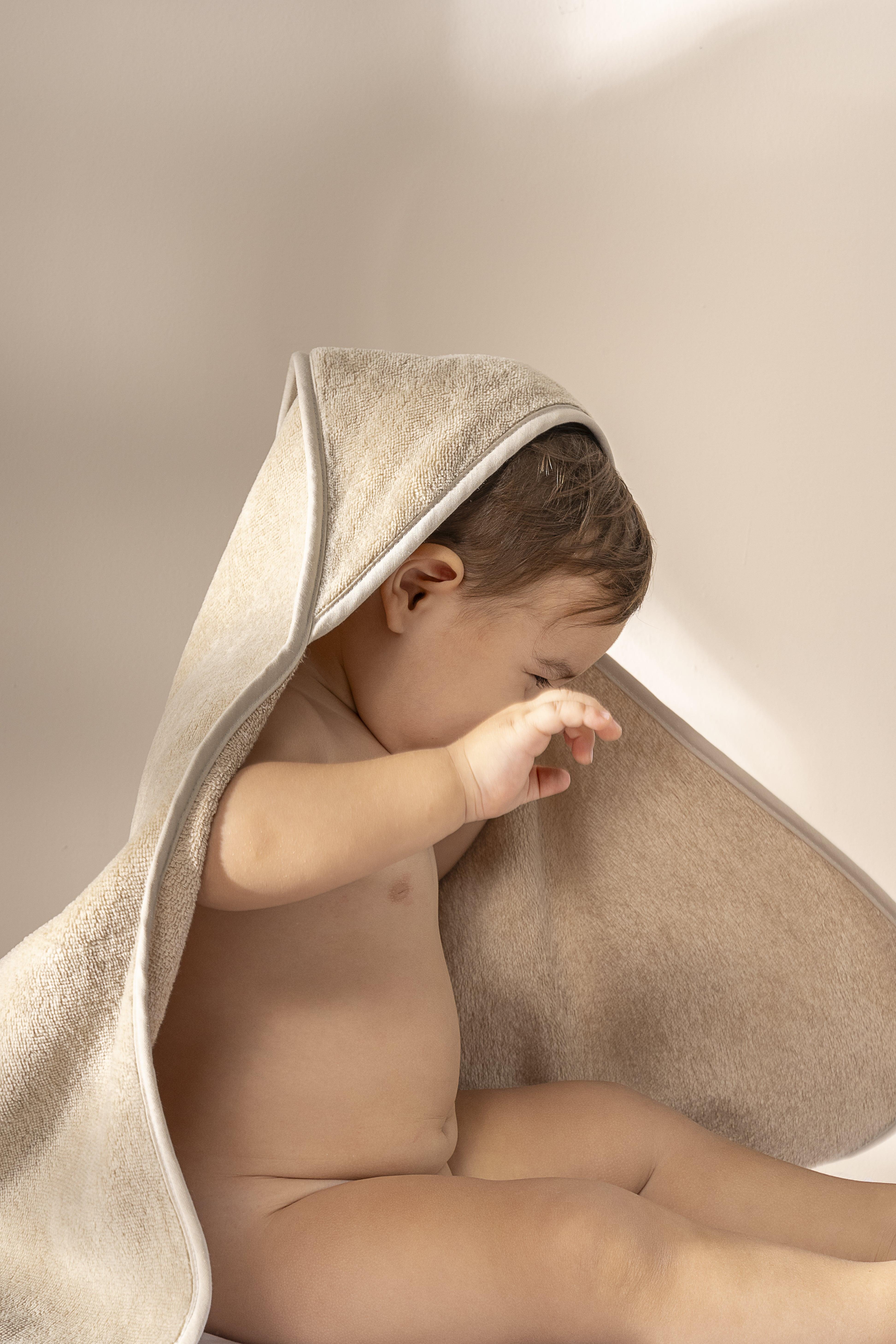 DreamSoft Yeni Doğan Bebek Banyo Kundak Havlusu - Ender Home