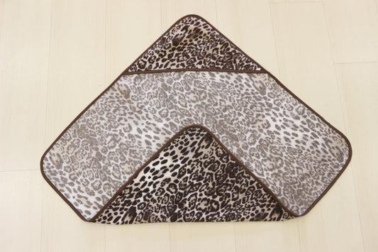 Leopar Desen Yeni Doğan Havlu Bebek Kundağı l %100 Pamuk Unisex