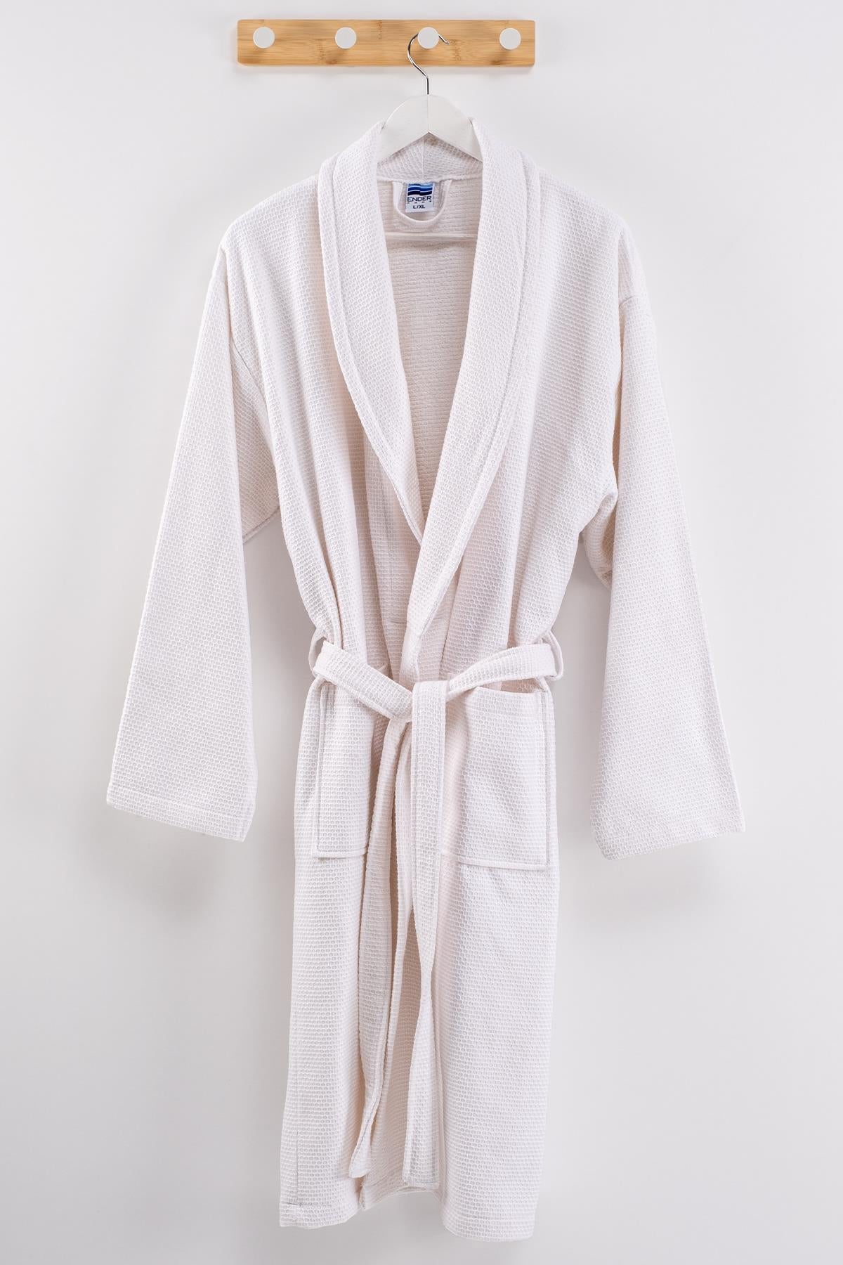 Piquea Şalyaka Bornoz – %100 Pamuk , Unisex - Ender Home