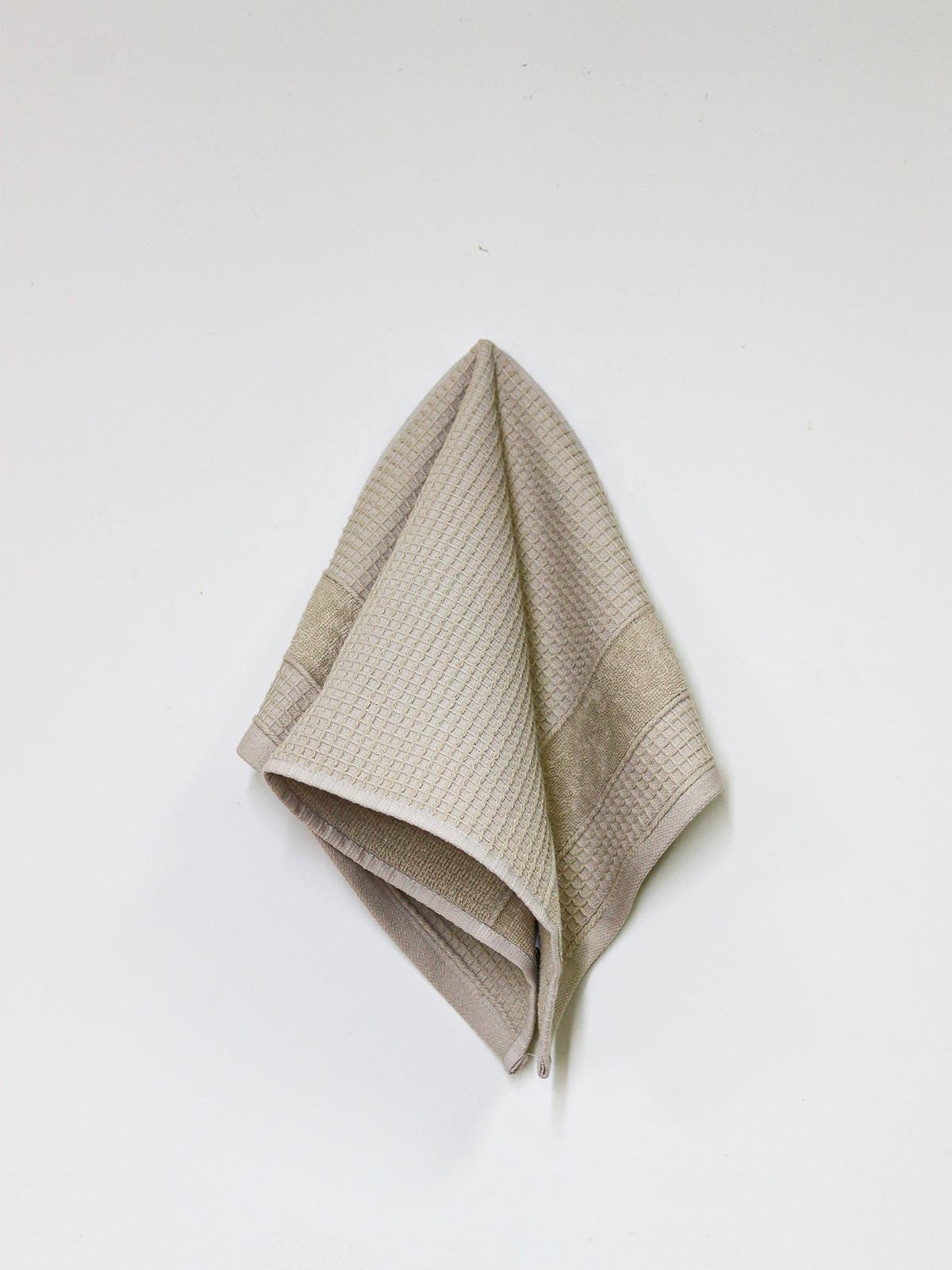 Piquea Waffle Dokulu Mutfak Havlusu 30x50 cm Bej - Ender Home