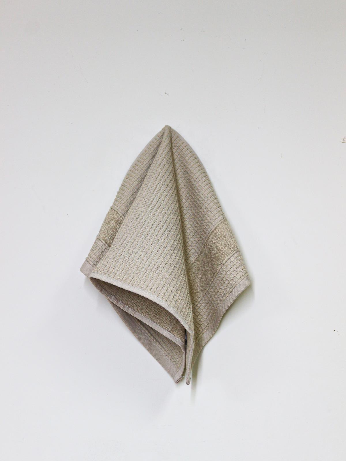 Piquea Waffle Dokulu Mutfak Havlusu 30x50 cm Bej - Ender Home