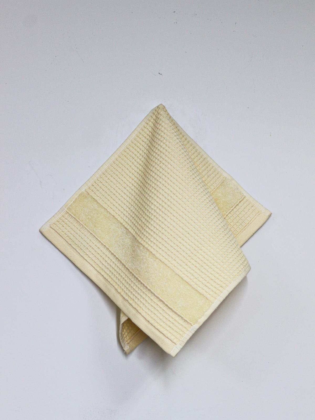 Piquea Waffle Dokulu Mutfak Havlusu 30x50 cm Krem - Ender Home