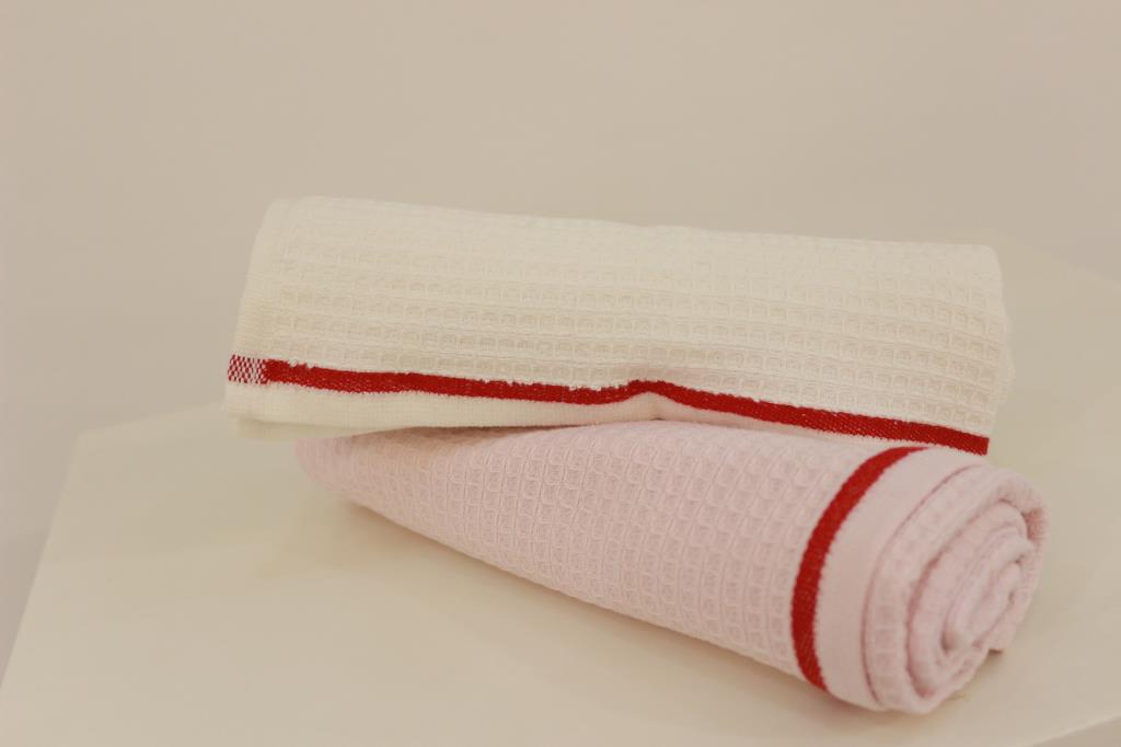 Piquea Waffle Havlu – %100 Pamuklu, Yüksek Emicilik & 45x75 cm Ekru - Ender Home