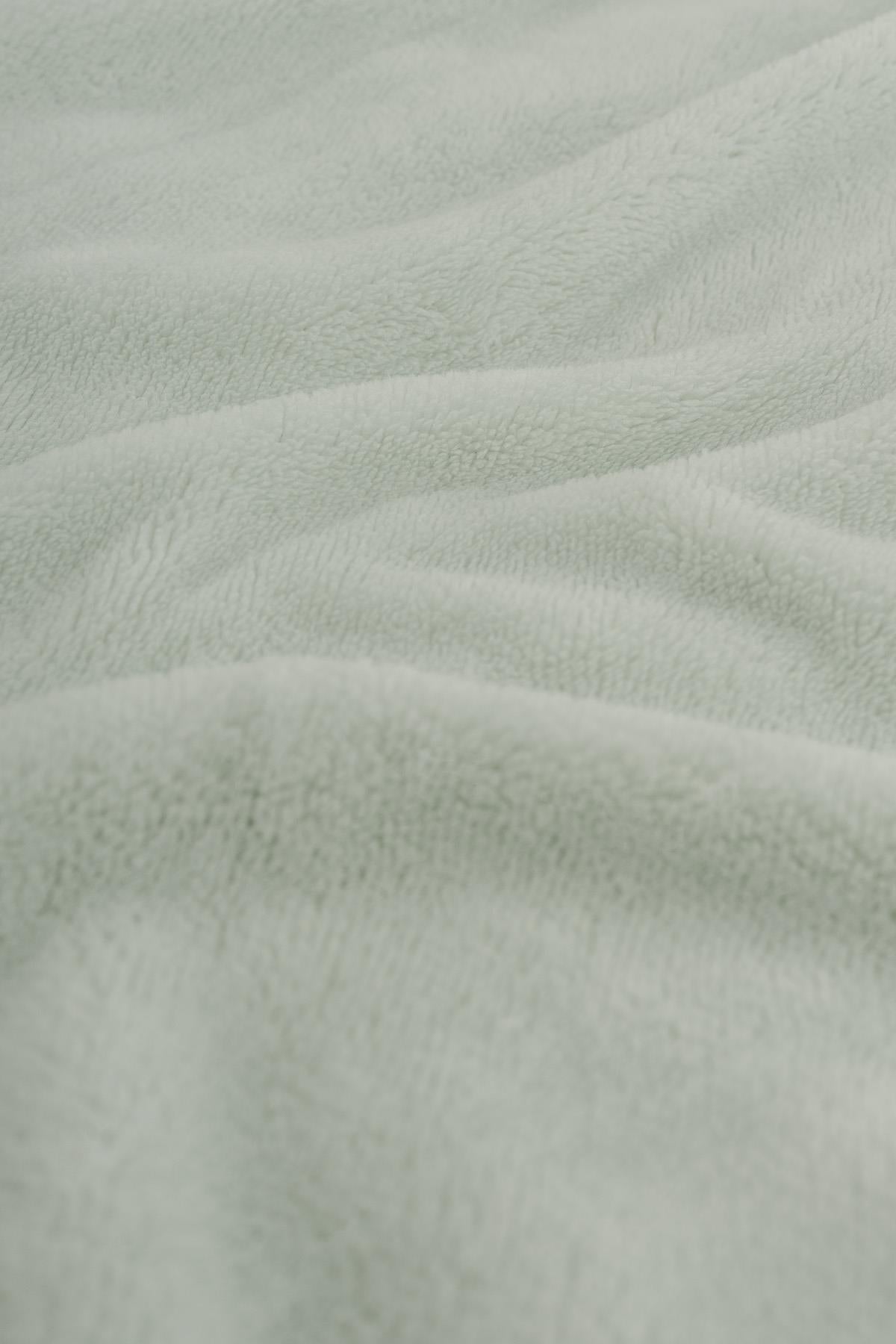 Plushnest Peluş TV & Koltuk Şalı Çift kişilik – 160x220 Cm Mint - Ender Home