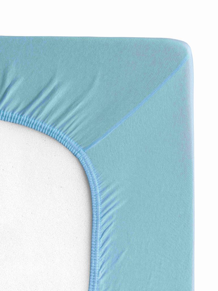 Softloom Tek Kişilik Pamuklu Penye Çarşaf – %100 Pamuklu Mint - Ender Home