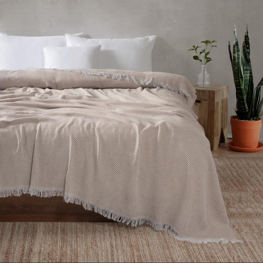 Woven Piquea Çok Amaçlı Çift Kişilik Pike 